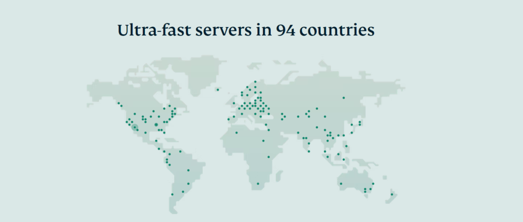 ExpressVPN number of servers